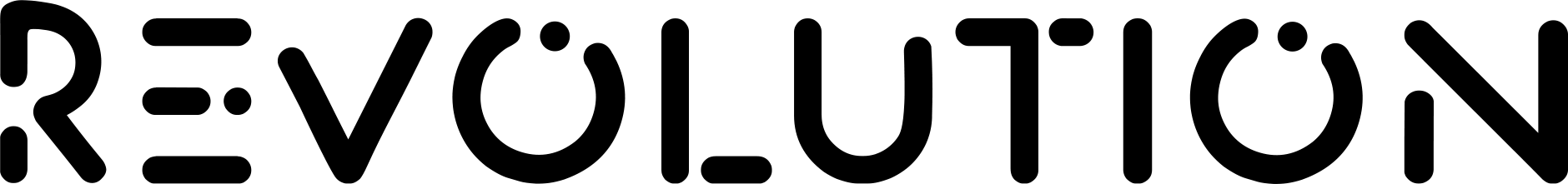 LOGO REVOLUTION NOIR